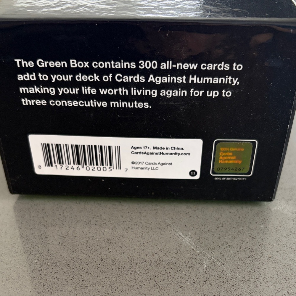 Cards Against Humanity Green Box Expansion - Picture 2 of 7